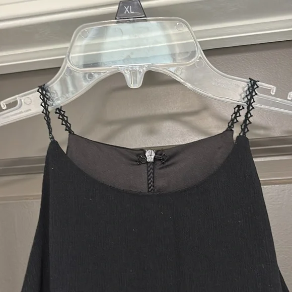 Line + Dot black pleated dress M - Picture 2 of 8